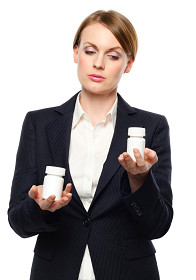 woman-reading-drug-label