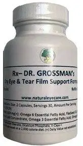 Dr. Grossman’s Dry Eye and Tear Film Support Formul