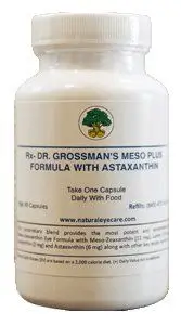 Dr. Grossman's Meso Plus Formula with Astaxanthin - 90 vcaps (3-month supply)